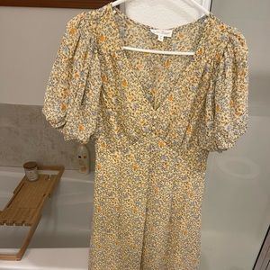 Floral midi dress